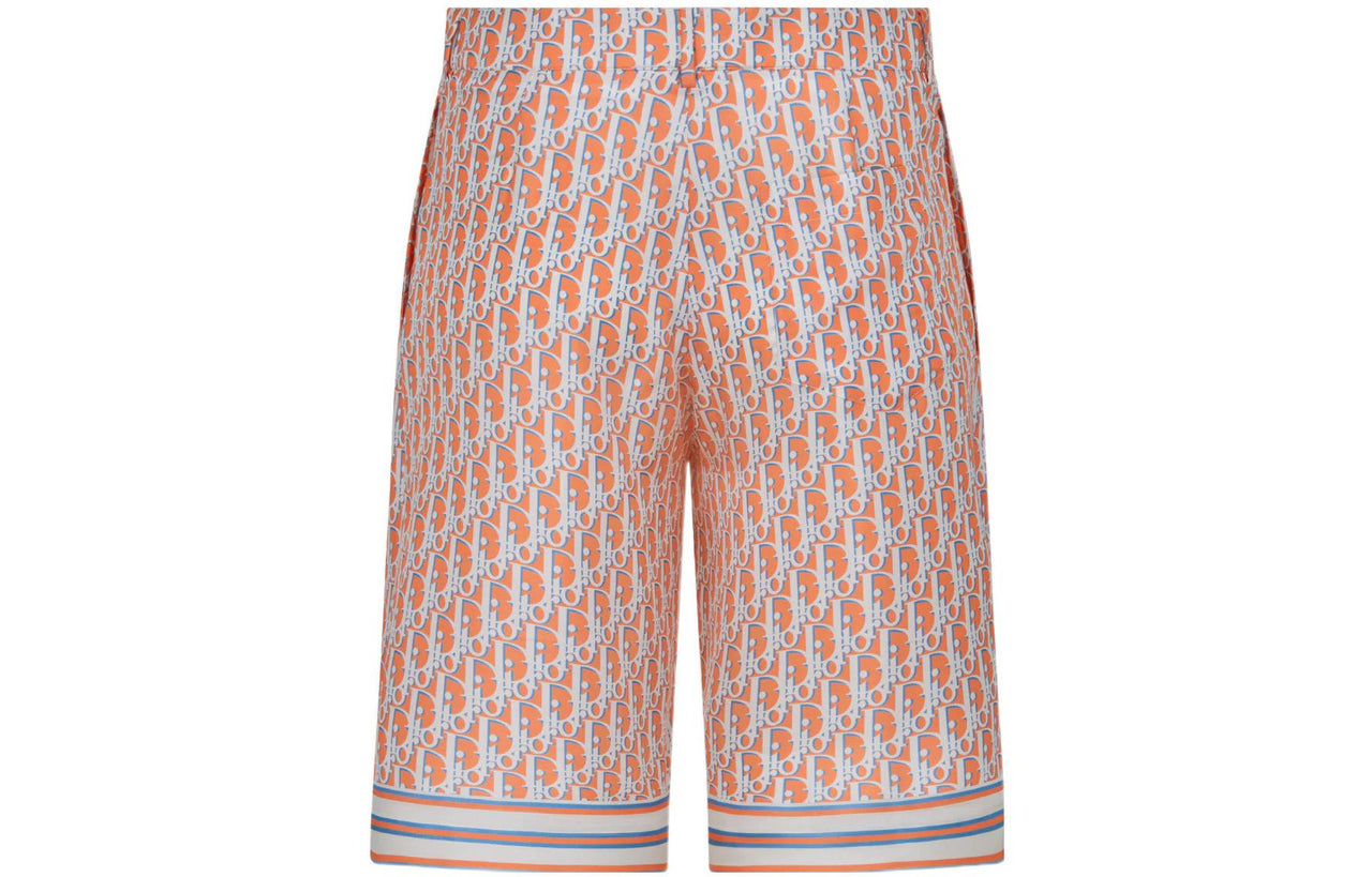 DIOR Casual Shorts Men Coral Red