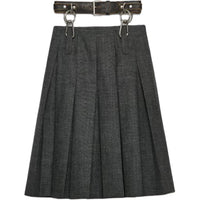 PRADA SS25 Spring Summer Women's Apparel Collection Casual Short Skirts Women's Gray