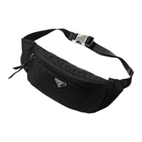 PRADA Re Nylon Recycled Nylon Sling Bag Regular Unisex Black
