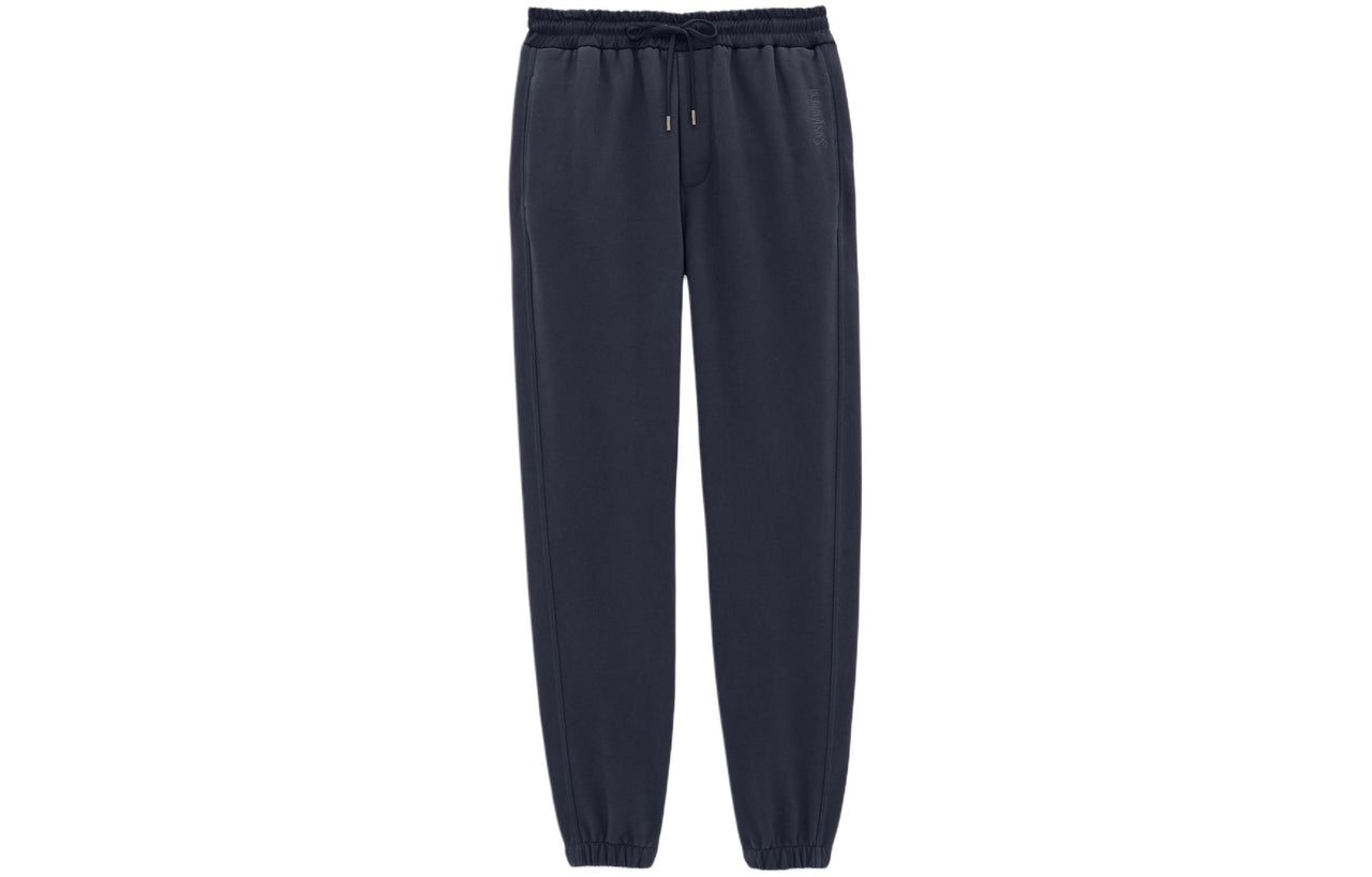SAINT LAURENT Drawstring Straight Leg Trousers