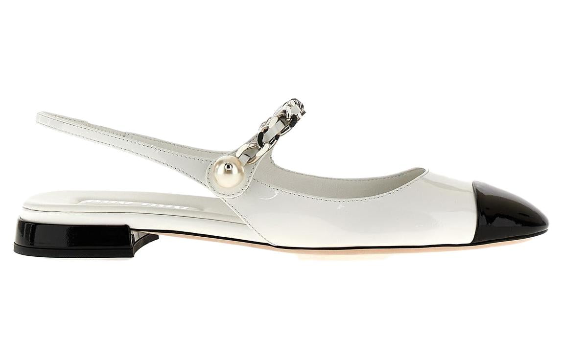 MIU MIU Casual Single Shoes Women's White