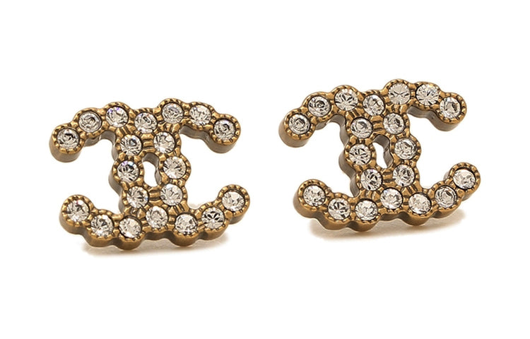CHANEL Stud Earrings Women's