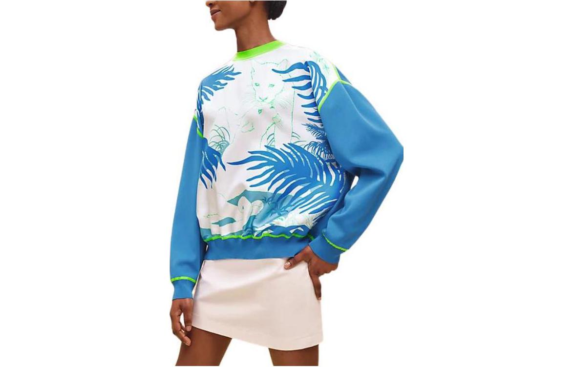 HERMES Sweatshirts Women's Blue