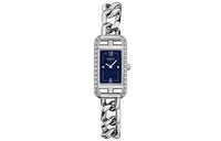 HERMES Nantucket Collection Wrist Watch Quartz Movement Stainless Steel Watchband Blue Dial Women's Watch