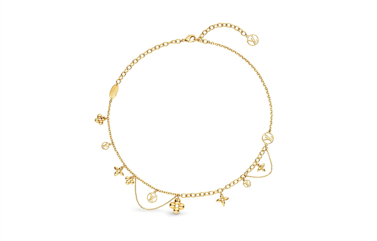 LOUIS VUITTON Blooming Supple Necklace