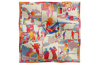 HERMES Silk Scarves Women's Multicolor