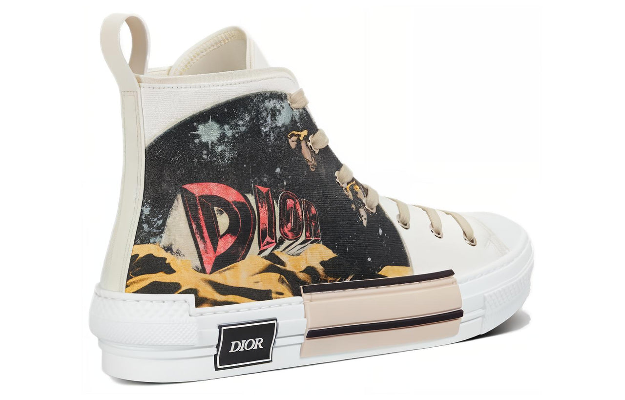 DIOR B23 High Top AsteroDIOR White