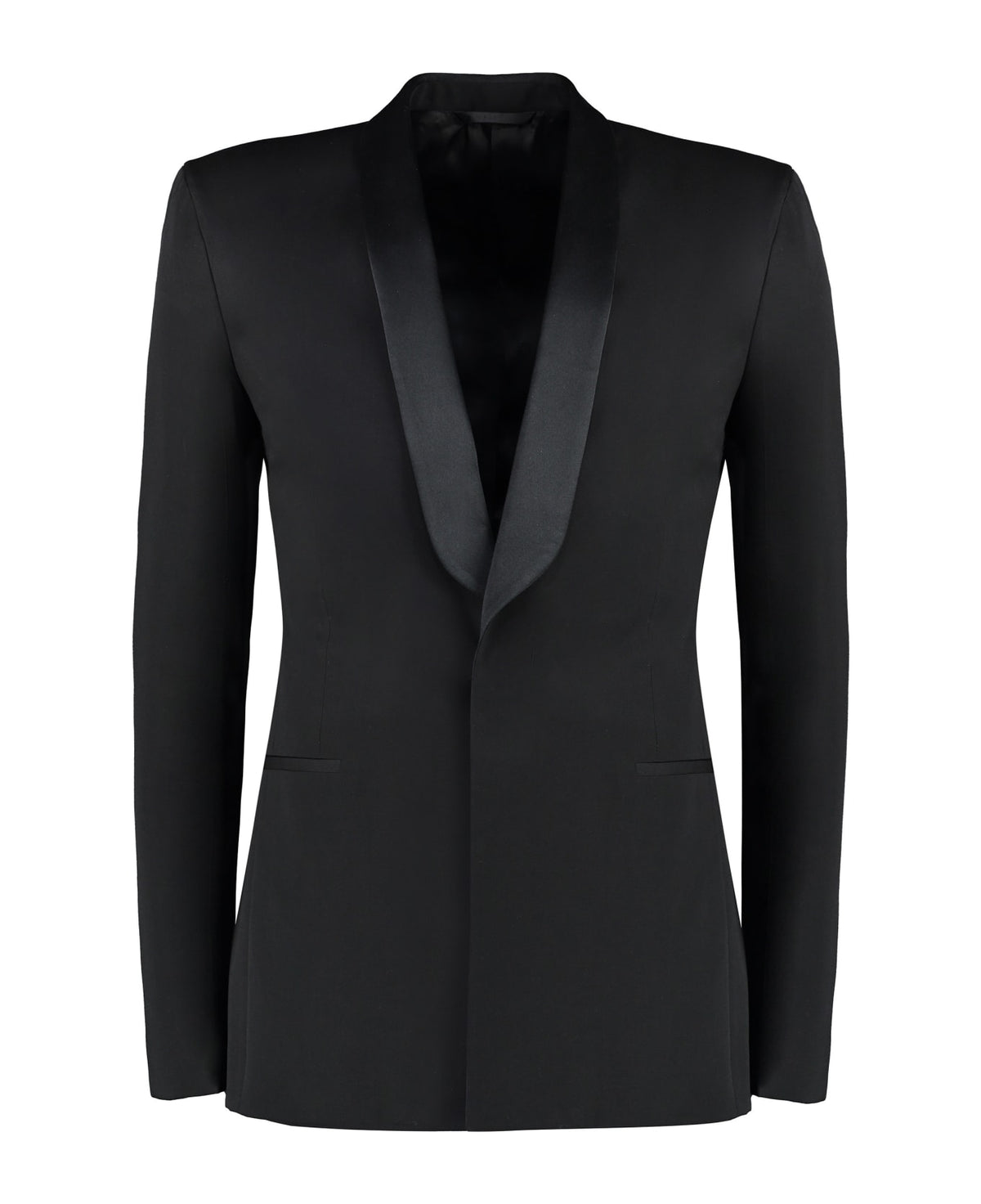 Givenchy Men's Extra Fitted Jacket Shawl Lapel