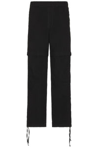 Givenchy Men's Elasticated Waist Zip Off Denim Pants