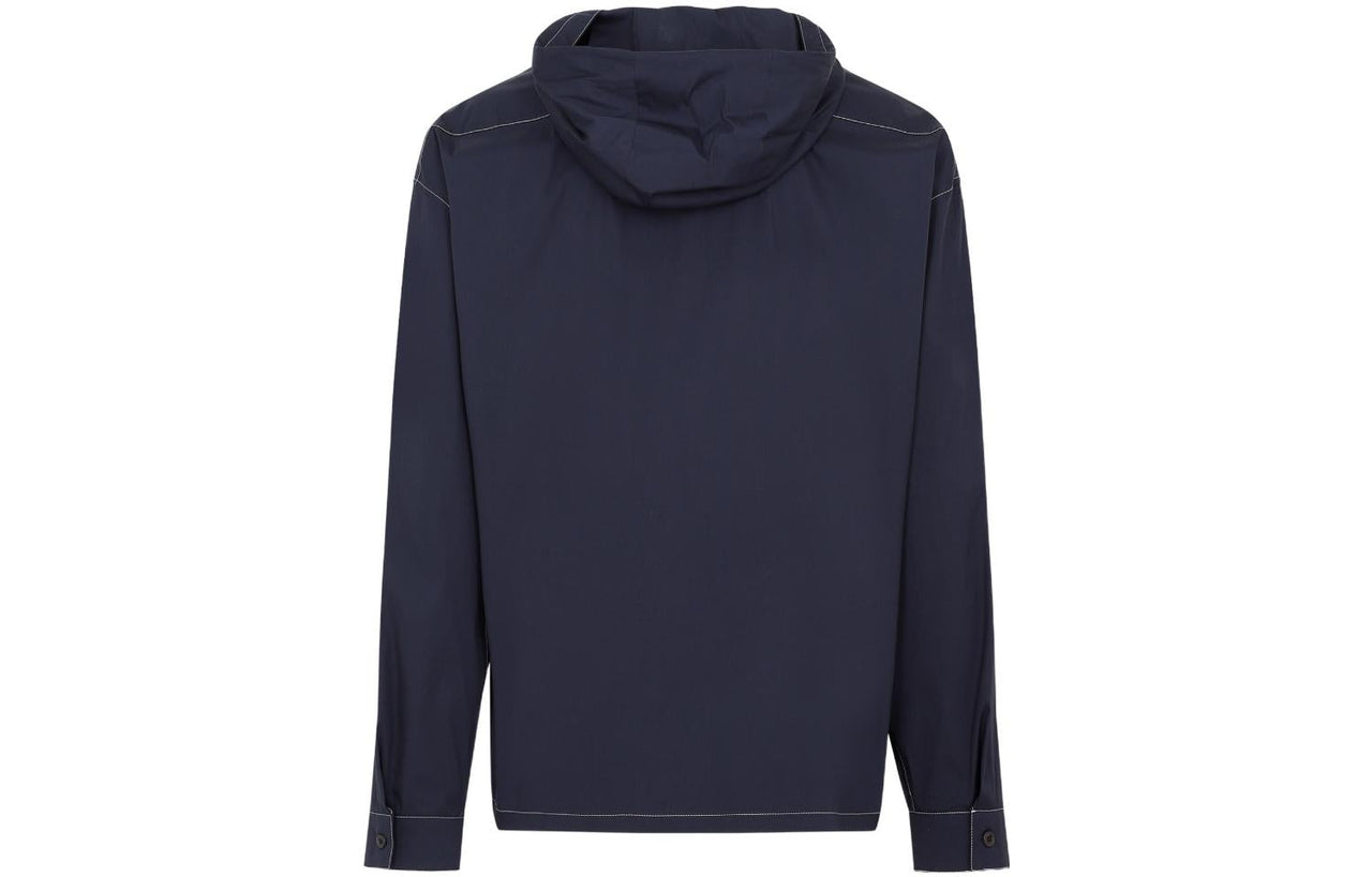 PRADA Jackets Men Dark Blue