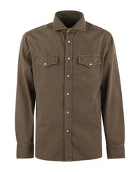 Brunello Cucinelli Men's Shirt M192P4008C7037