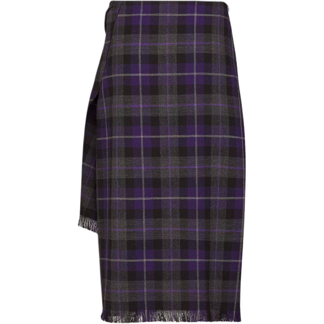 DIOR FW24 Casual Long Skirts Women's Purple