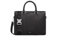 DIOR Lingot Grained Calfskin Handbag Shoulder Bag Crossbody Bag Briefcases Men's Black