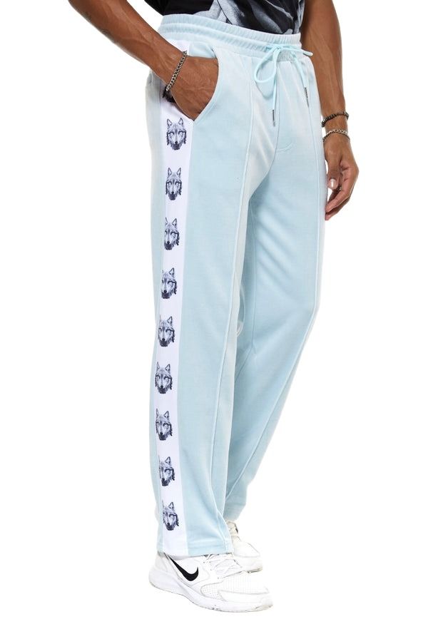 House of Cenmar Velvet Pants with Wolf On The Side 'Tiffany' HOC-WVP