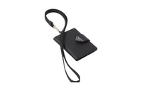PRADA Saffiano Leather Card Holder Men's Black