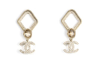 CHANEL Earrings Women's Gold