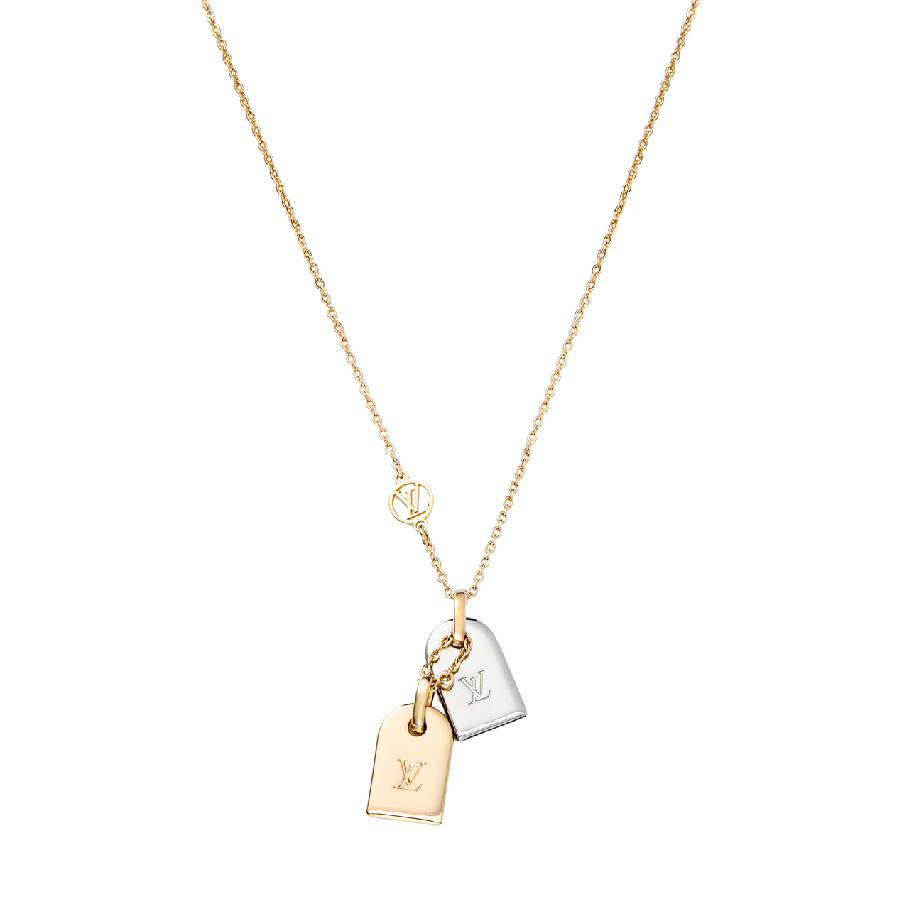 LOUIS VUITTON Metal Necklaces Women's Rose Gold