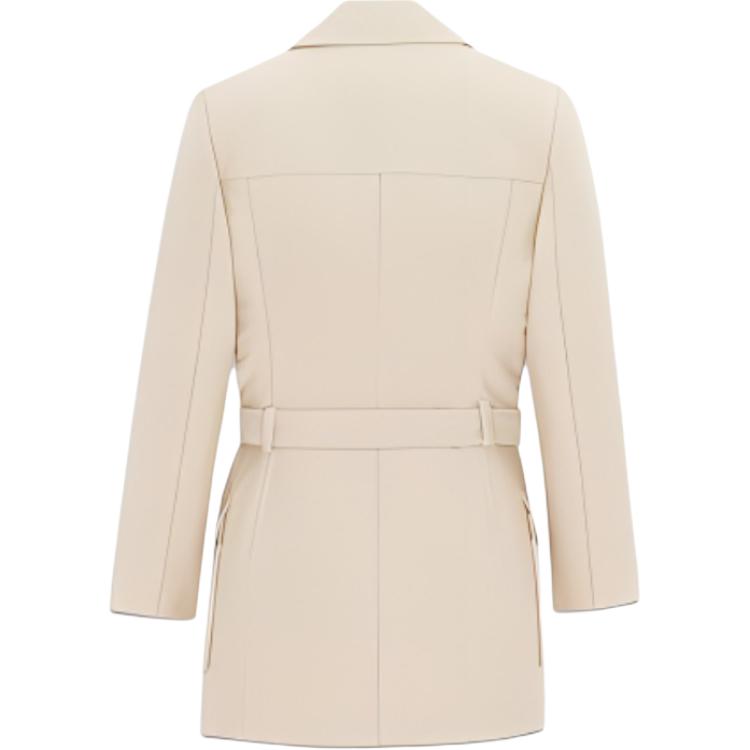 SAINT LAURENT Belted Double breasted Coat