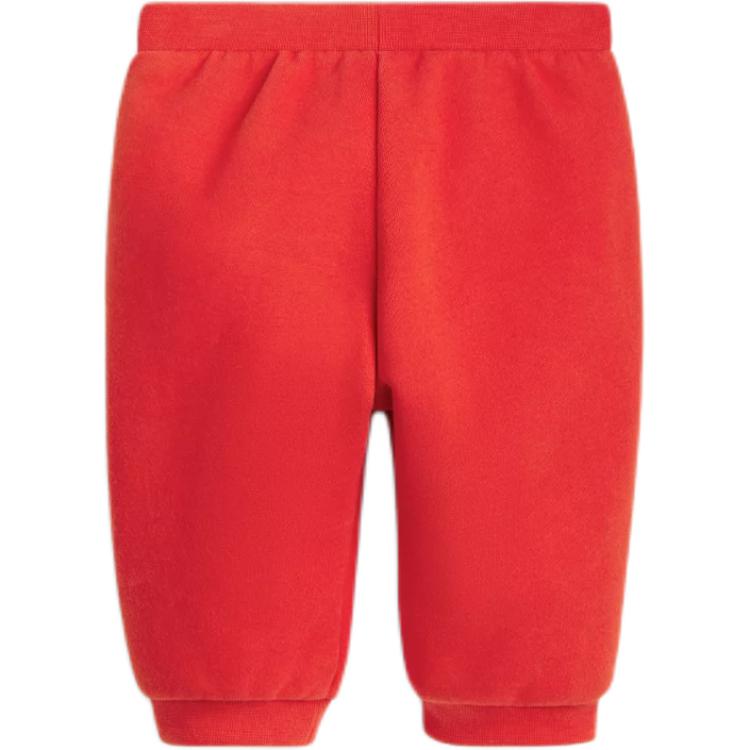 Infant And Toddler DIOR Knitted Sports Pants SS25 Red