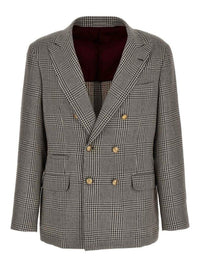 Brunello Cucinelli Men's Blazer Mg4977Bpde_C002