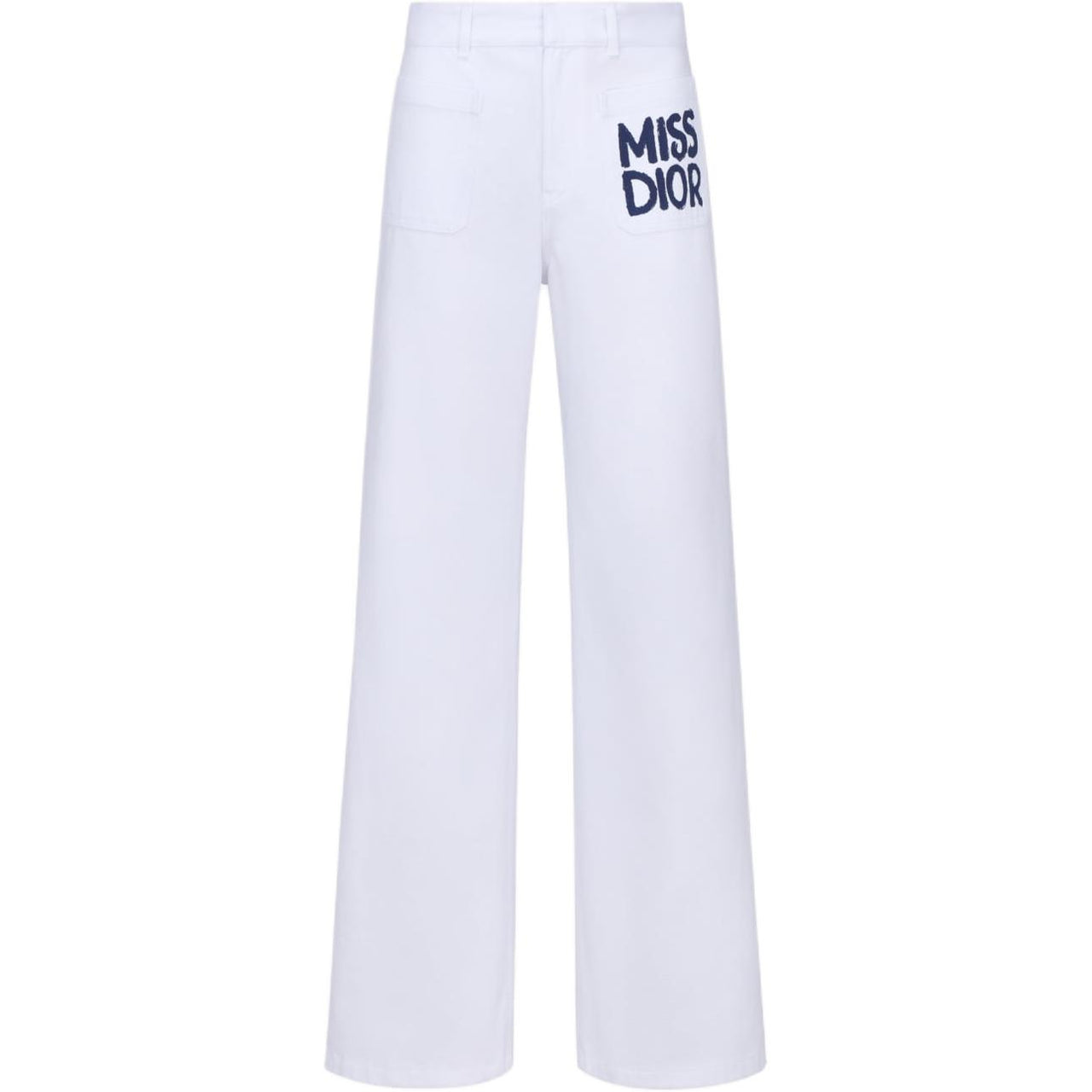 DIOR FW24 Casual Pants Women's White