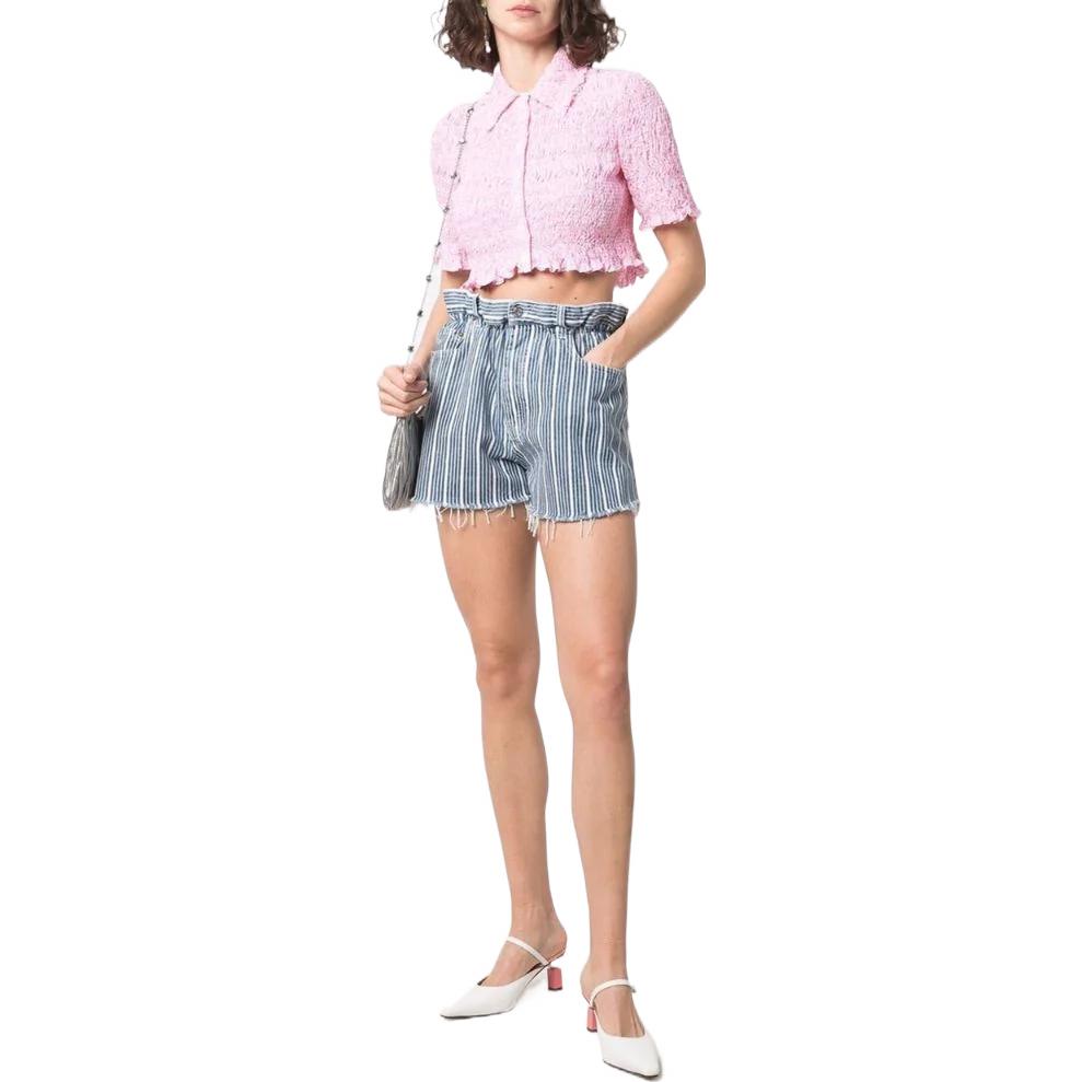 MIU MIU Casual Shorts Women's Blue
