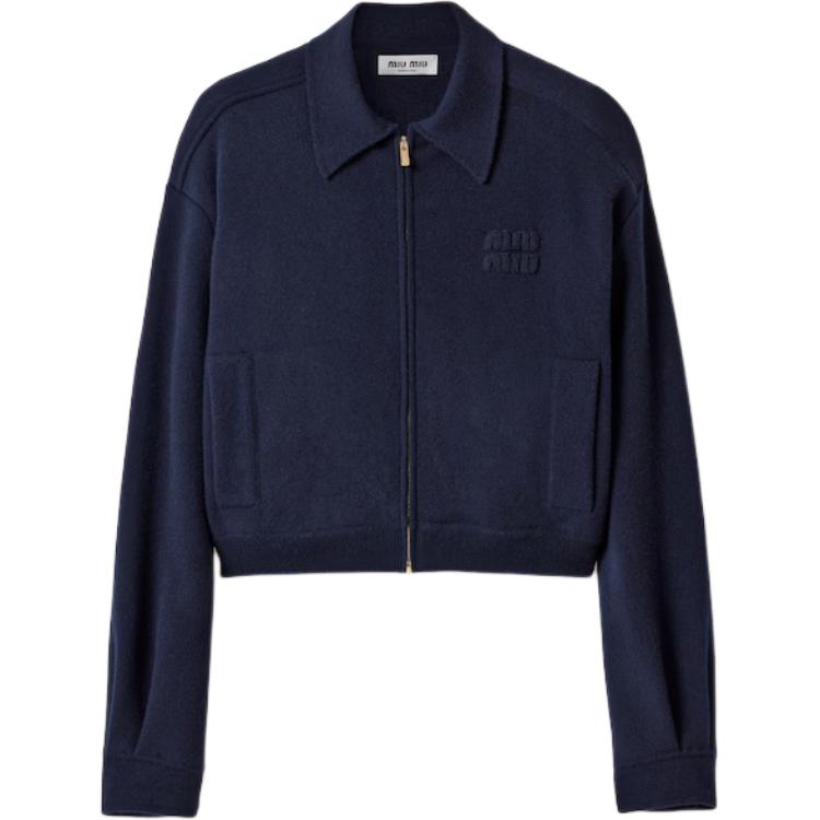 MIU MIU Jackets & Coats Women's Marine Blue