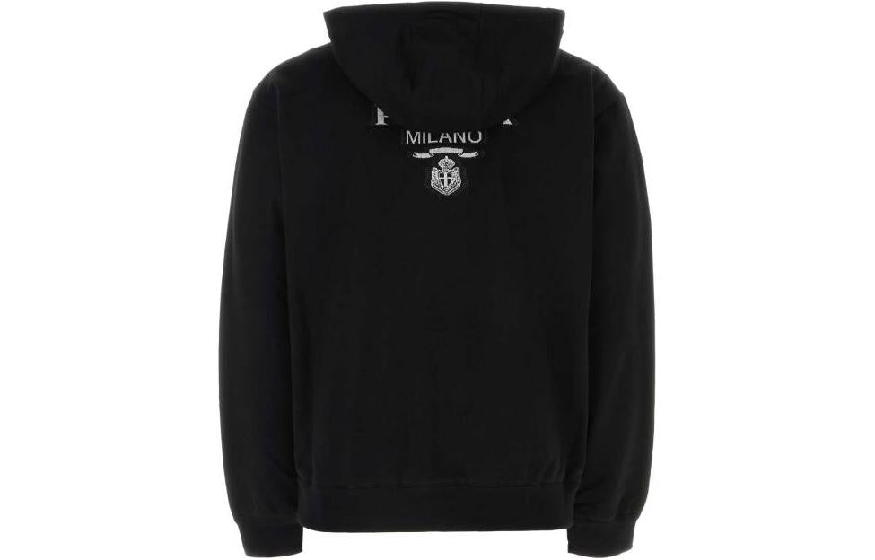PRADA Zip Up Drawstring Hoodie