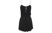 SAINT LAURENT Slip Dresses Women's Black
