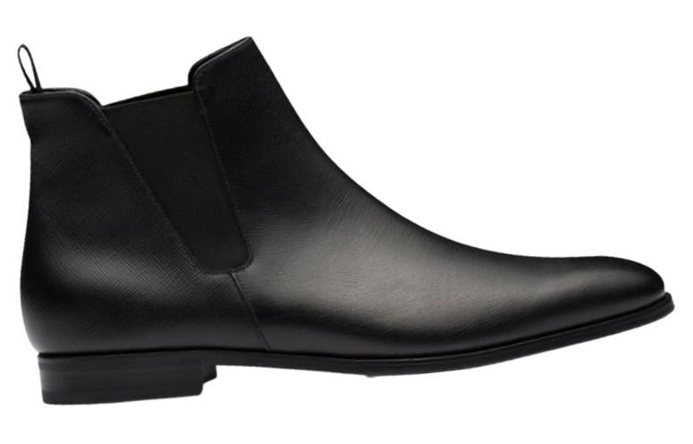 PRADA Chelsea Boots Men's Black