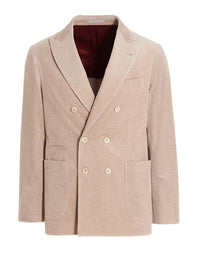 Brunello Cucinelli Men's Blazer Mq4357Bbd_C2790