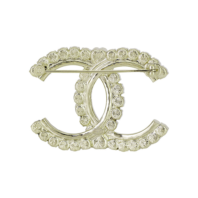 CHANEL Metal Brooches Women's Gold