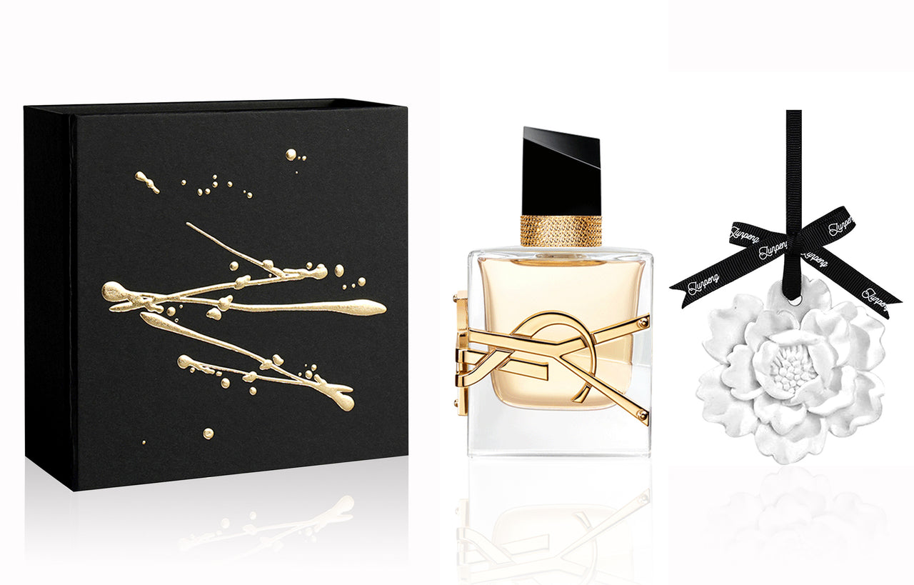 SAINT LAURENT Libre-Freedom Supreme Women's Perfume Aromatic Stone Black Gold Gift Box Set Perfume EDP