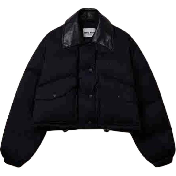 MIU MIU FW24 Down Jacket Women's Black