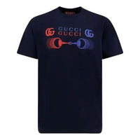 Gucci Jersey Di Cotone Stampato 25 'Blue Navy' 796395-XJHC9-4794