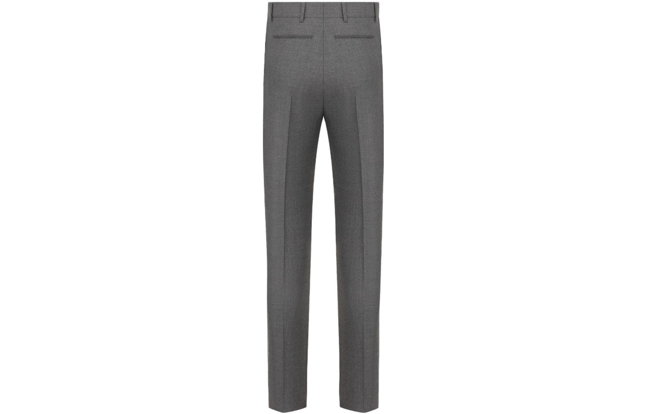 DIOR Button Detailed Straight Leg Trousers