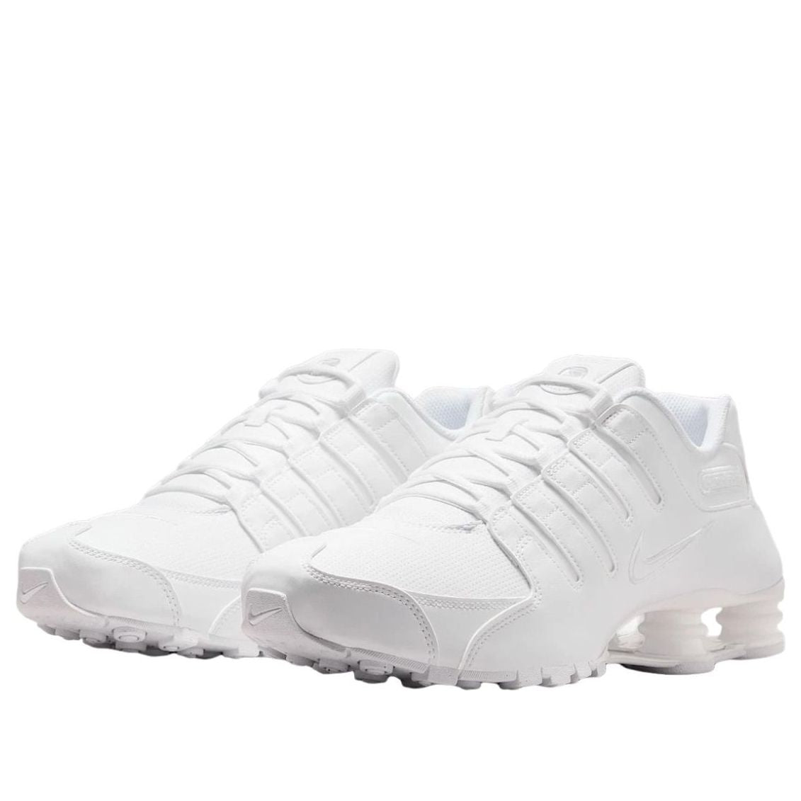 Nike Shox NZ 'Triple White' 378341-128