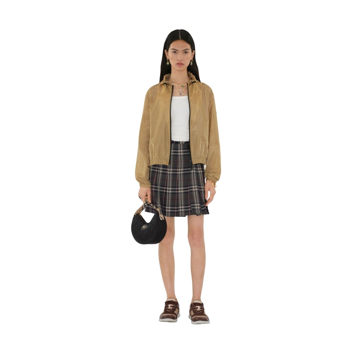 (WMNS) Burberry Horseshoe Crossbody Bag 'Black' 81119281