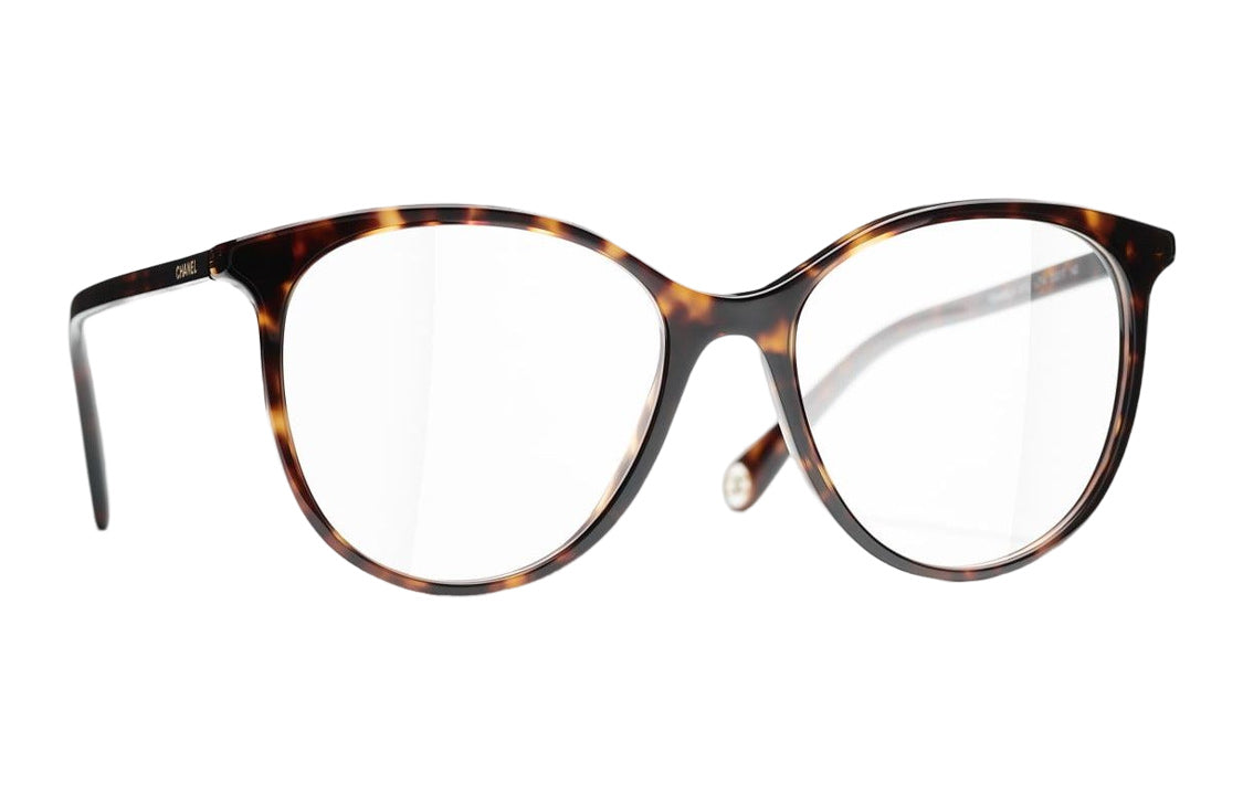 CHANEL Plate Frame Butterfly Eyeglass Frames Unisex