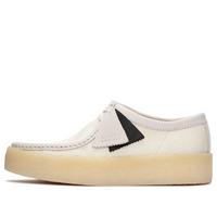 Clarks Wallabee Cup Textile 'Off White' 26166218