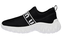 MIU MIU Cushioning Anti-Slip And Wear-Resistant Low-Top Casual Shoes Women's Black White