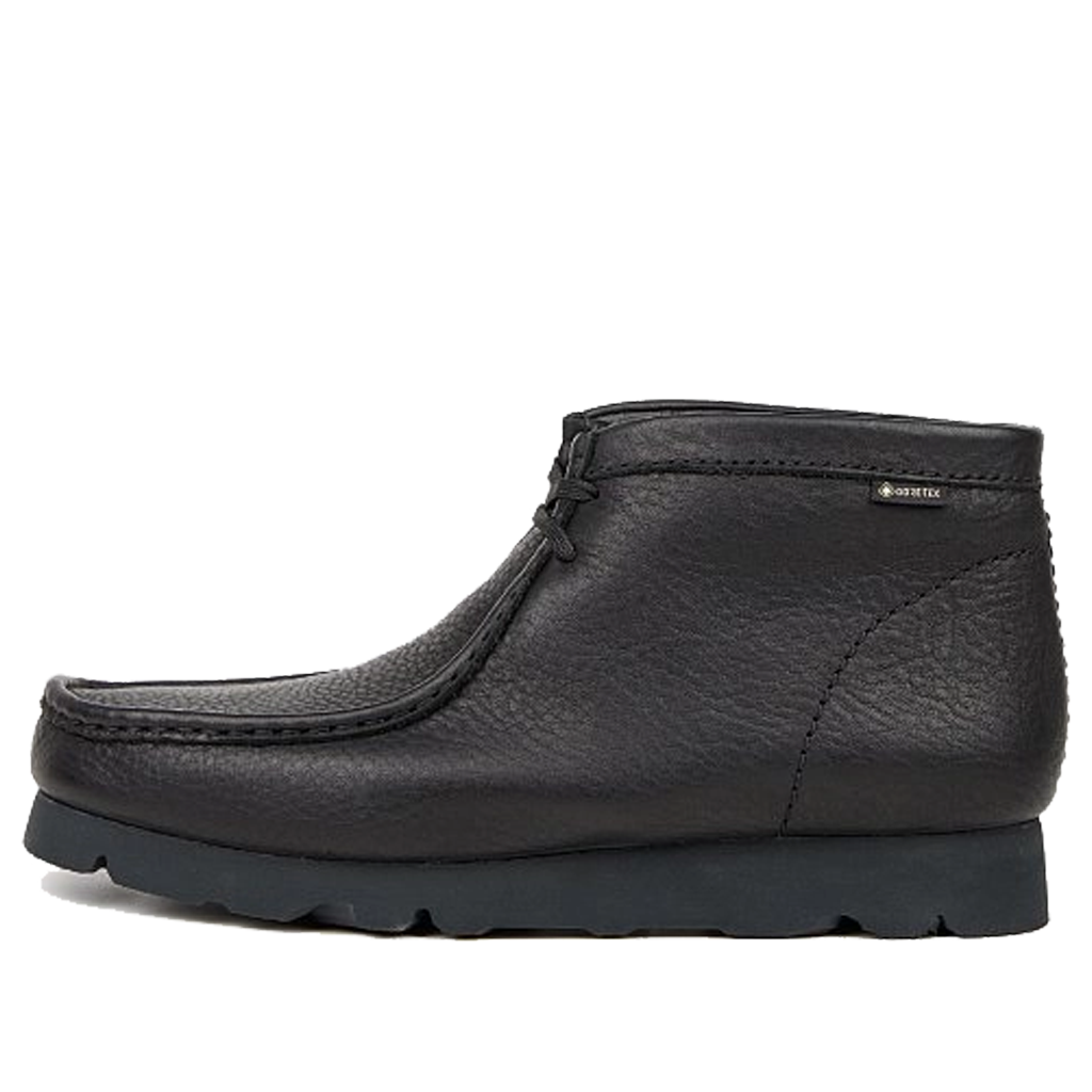 Clarks Wallabee Boots Gore-Tex Leather 'Black' 26146260