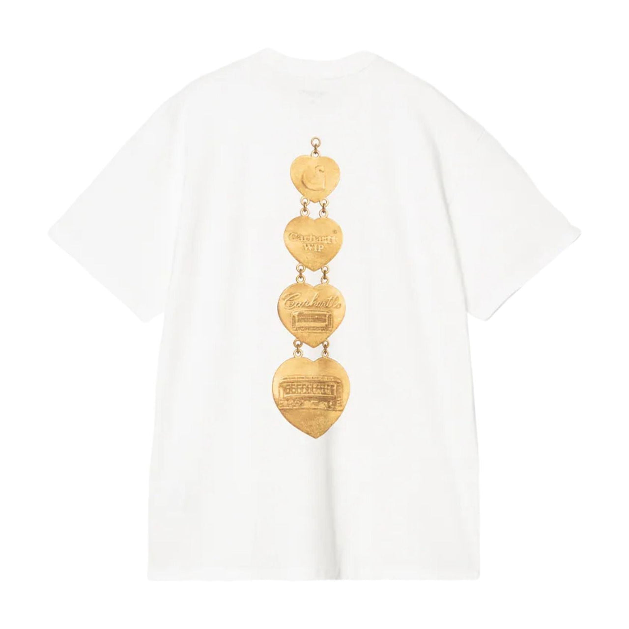 Carhartt WIP Hartt Chain Short Sleeve T-Shirt 'White' I034663-02-XX