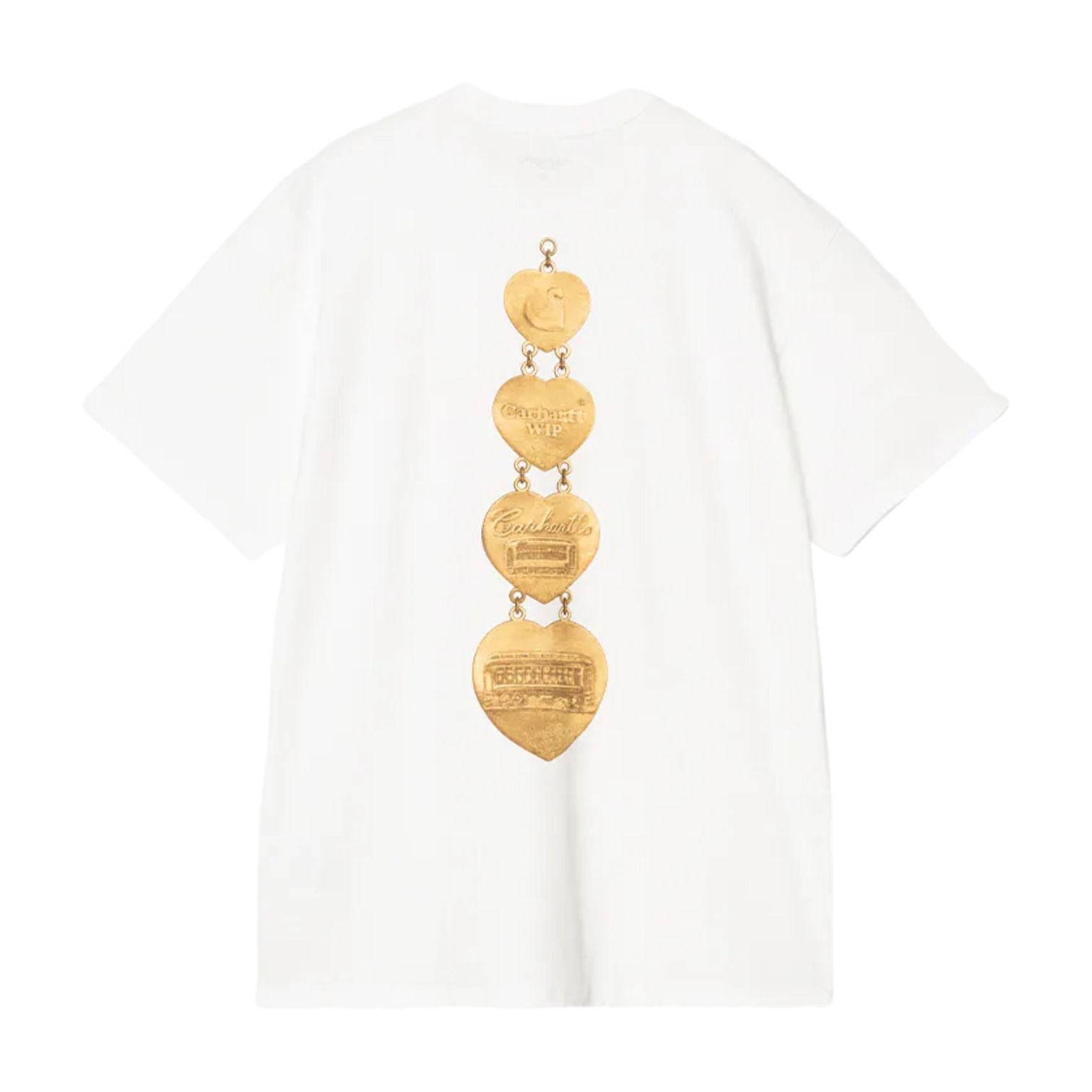 Carhartt WIP Hartt Chain Short Sleeve T-Shirt 'White' I034663-02-XX