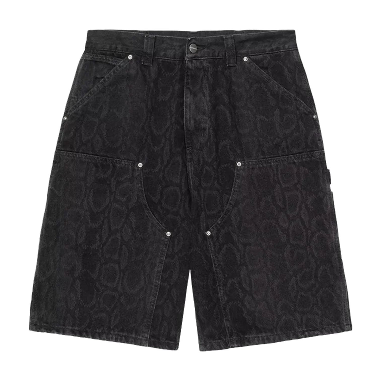 Carhartt WIP OG Double Knee Short 'Snake Camo Black' I036590-3R260