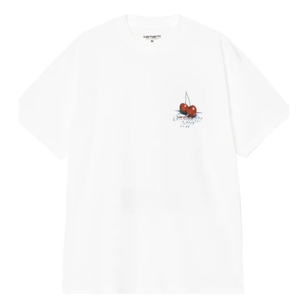 Carhartt WIP Solar Chrome Script Short Sleeve T-Shirt 'White' I035205-02-XX