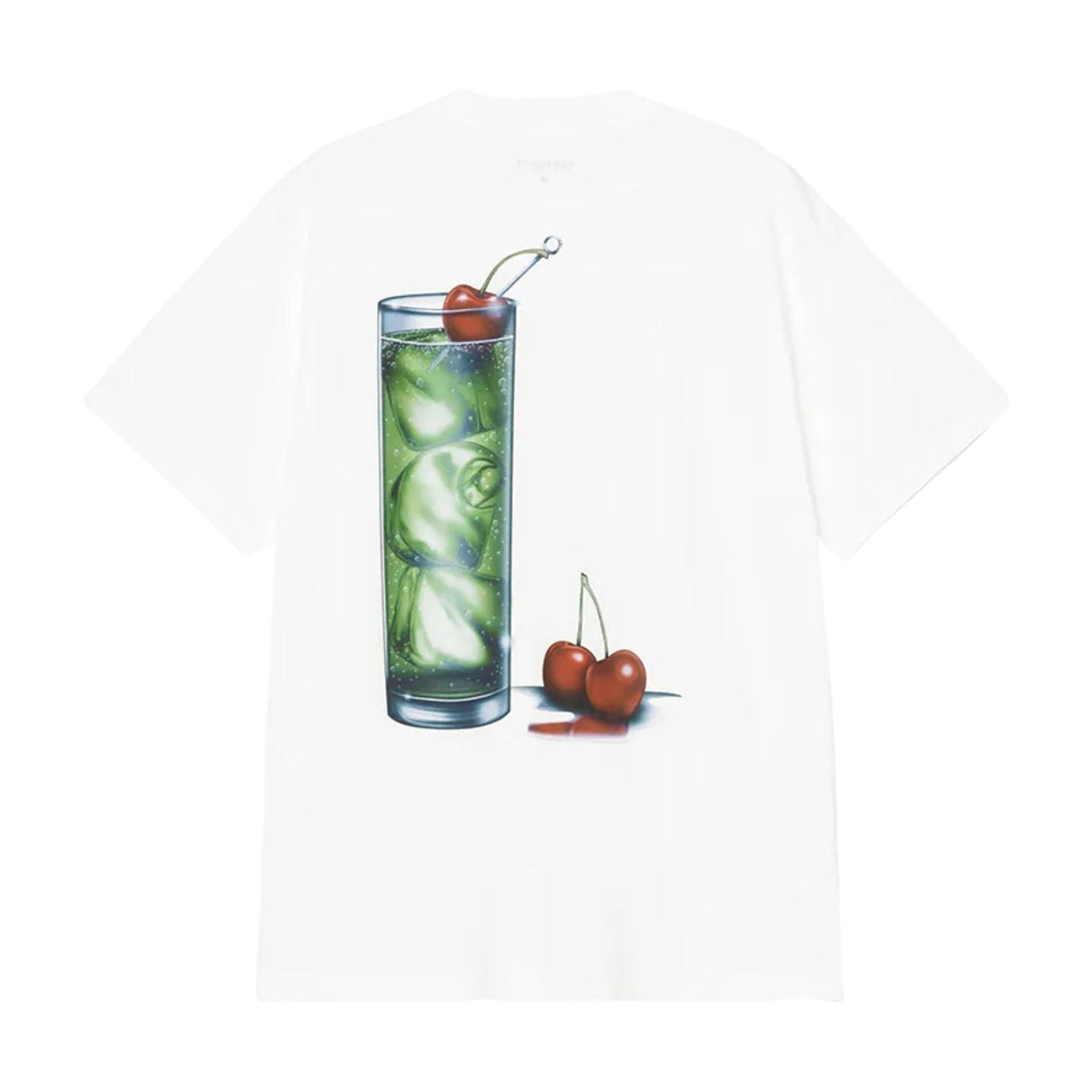 Carhartt WIP Solar Chrome Script Short Sleeve T-Shirt 'White' I035205-02-XX