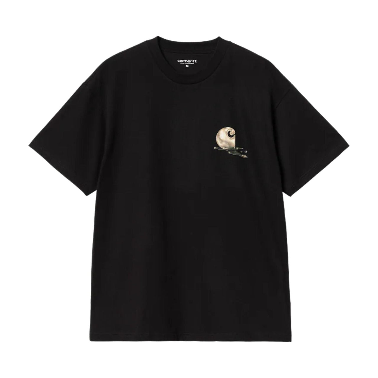 Carhartt WIP Solar Chrome Script Short Sleeve T-Shirt 'Black' I035205-89-XX