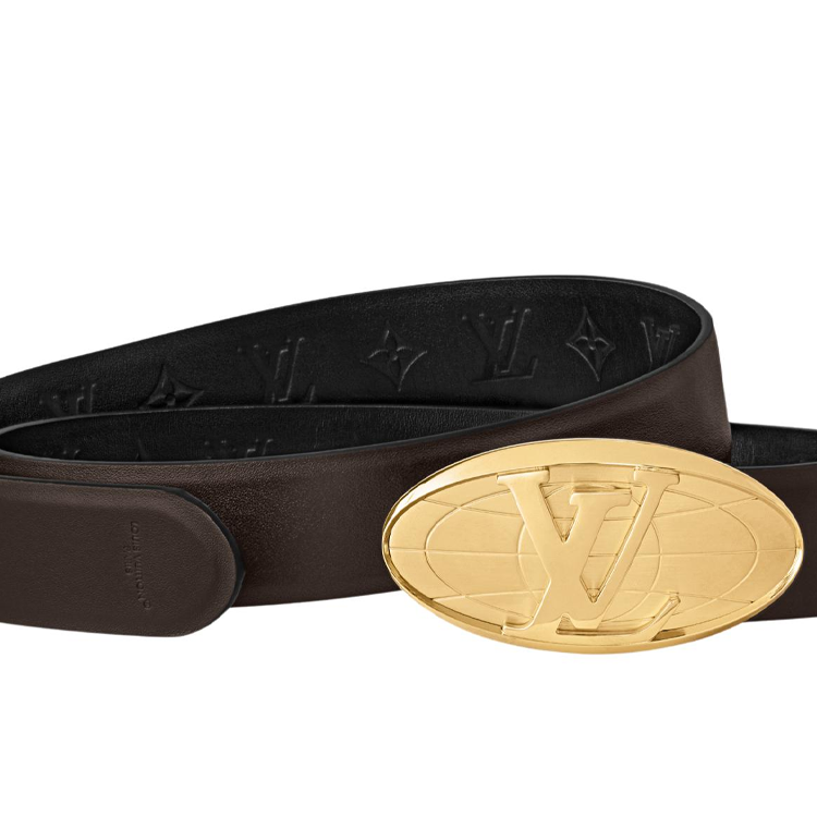 LOUIS VUITTON Lv Fiction 30mm Reversible Belt