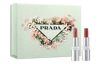 PRADA Spring Limited Lip Balm Two-Tone Lipstick Matte Matte Easy To Blend Brightening 3.8g+3.8g